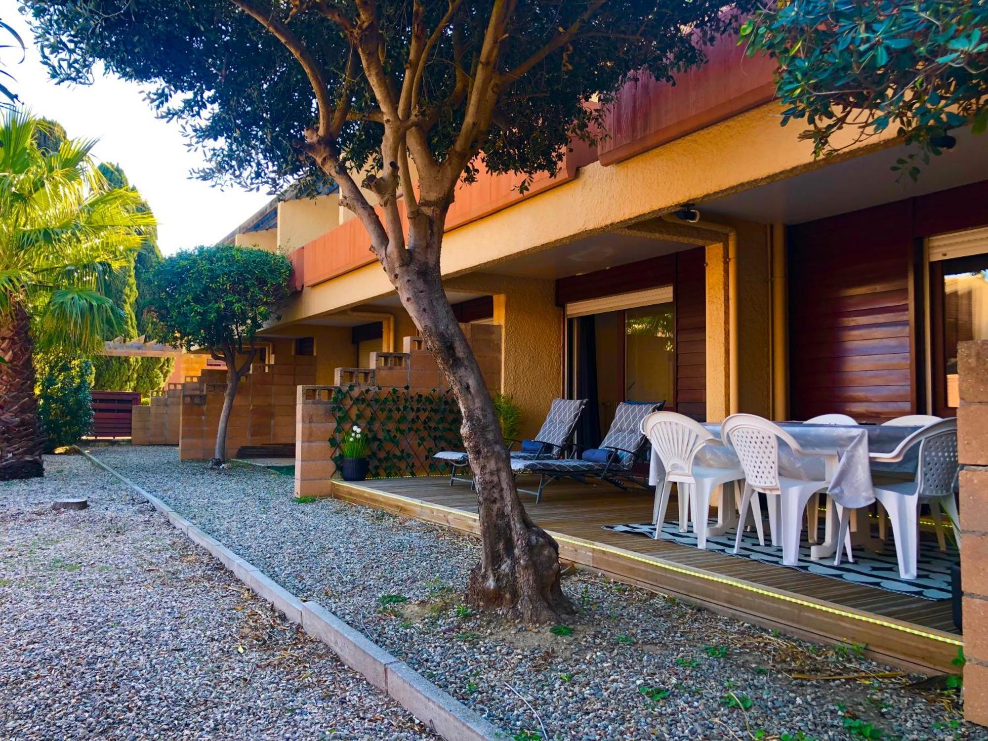 Golf Saint Cyprien Ground Floor 2 Bedrooms Apartment With Terrace エクステリア 写真