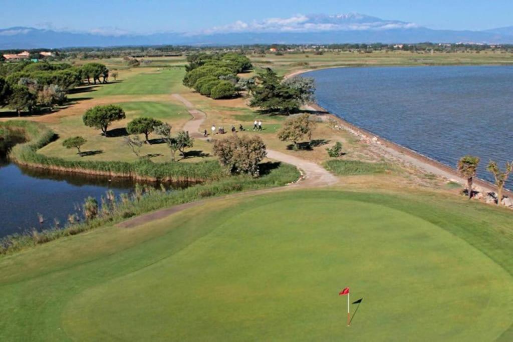 Golf Saint Cyprien Ground Floor 2 Bedrooms Apartment With Terrace エクステリア 写真