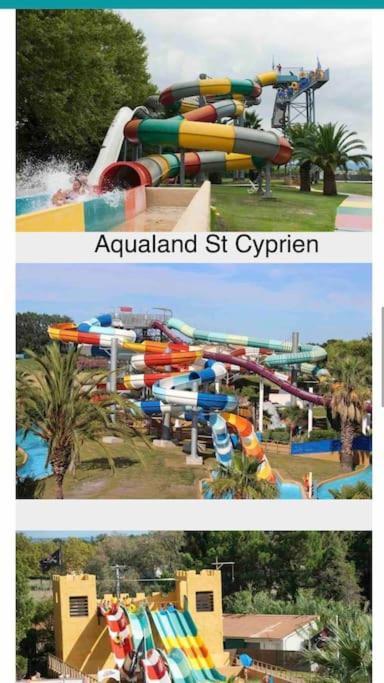 Golf Saint Cyprien Ground Floor 2 Bedrooms Apartment With Terrace エクステリア 写真